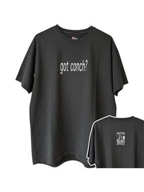 Got Conch Bahamas T-shirt XL Native Son Abaco Hanes Authentic Y2K Vintage Travel